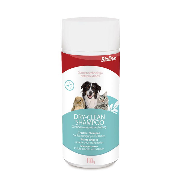 Bioline Pet Dry Cleaning Powder NO WATER 100g
