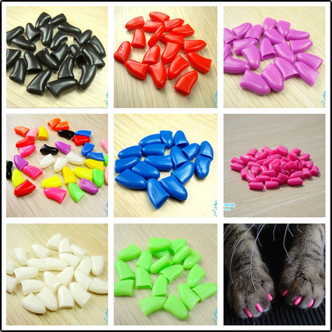 Pet cute nail cover set