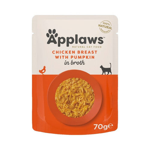 Applaws Cat Pouch Chicken With Pumpkin 70G