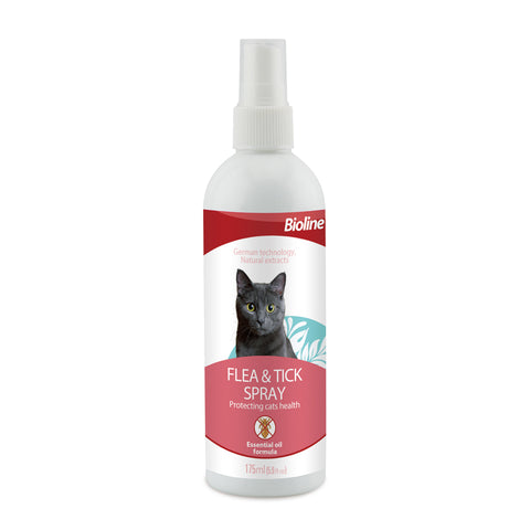 BIOLINE Pet spray - Flea & tick spray for cat 175ML