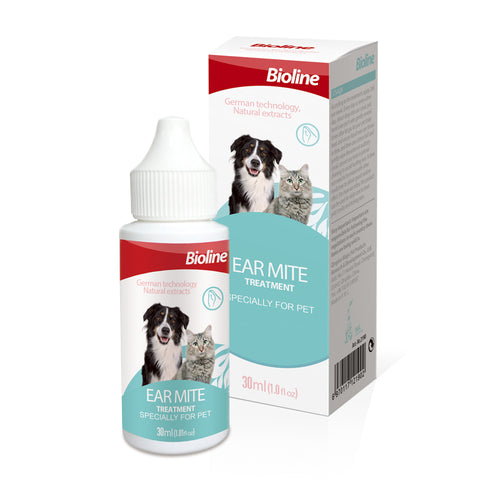 BIOLINE - PET EAR MITE TREATMENT 30ML