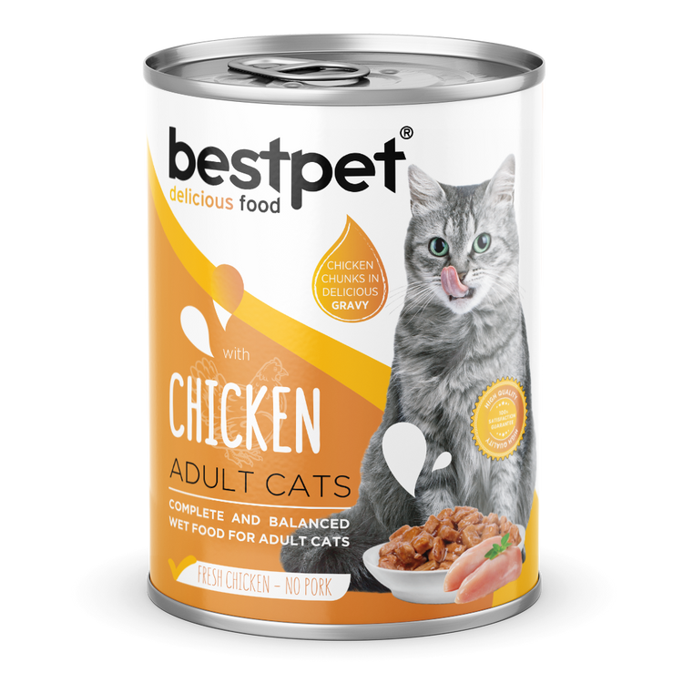 BestPet 12PCS 400G Adult Chicken