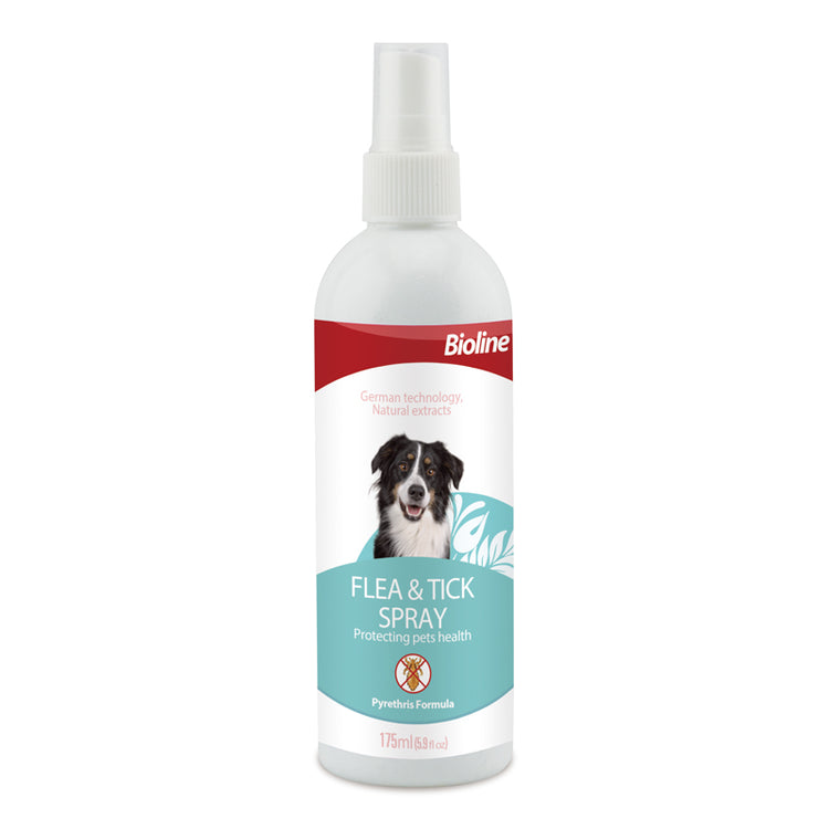 BIOLINE Pet spray - DOG Flea & tick spray 175ML