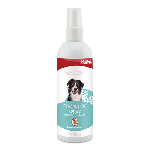 BIOLINE Pet spray -  DOG Flea & tick spray 175ML