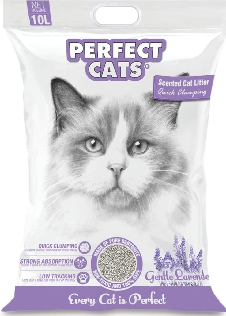 PERFECT CAT LITTER LAVENDER 10L