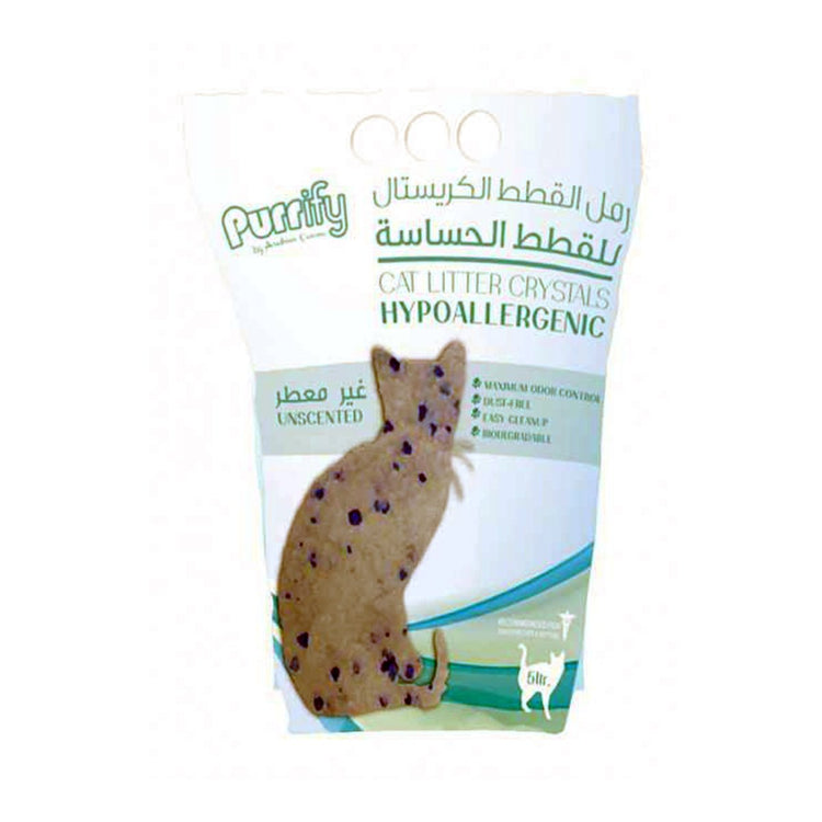 Purrify Crystal Cat litter 5L Unscented