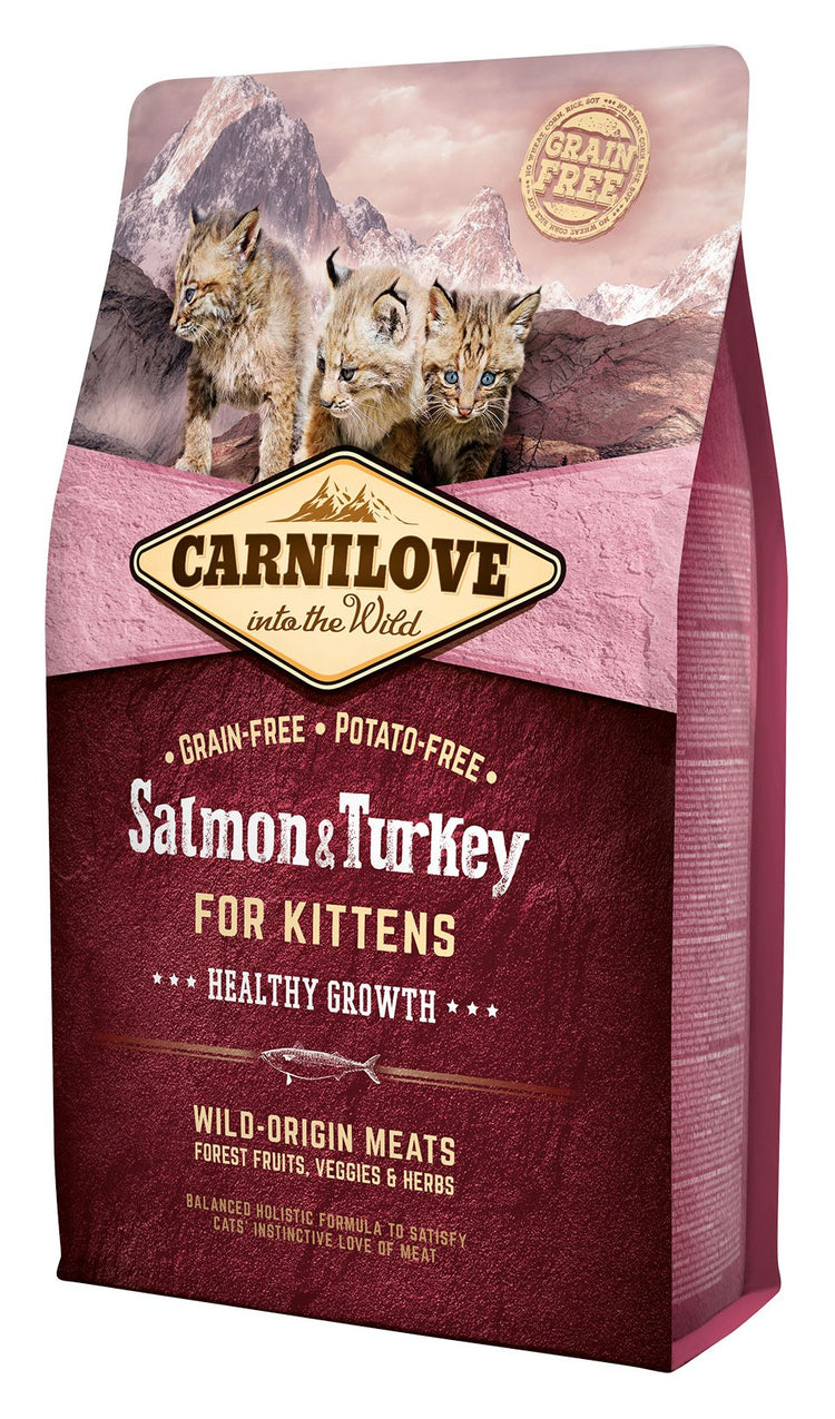 Carnilove Kitten Salmon and Turkey 6 kg