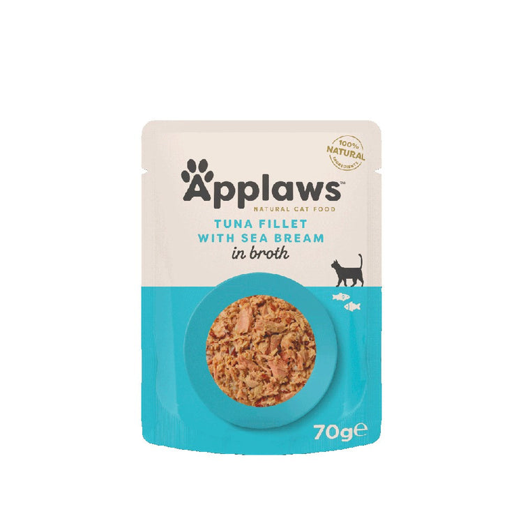 Applaws Cat Pouch Tuna / Seabream 70G
