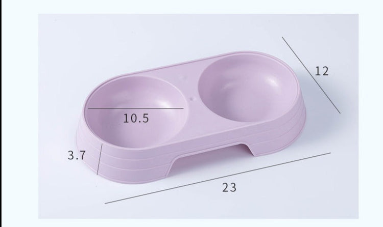 Super Saver Cat Double feeding bowl