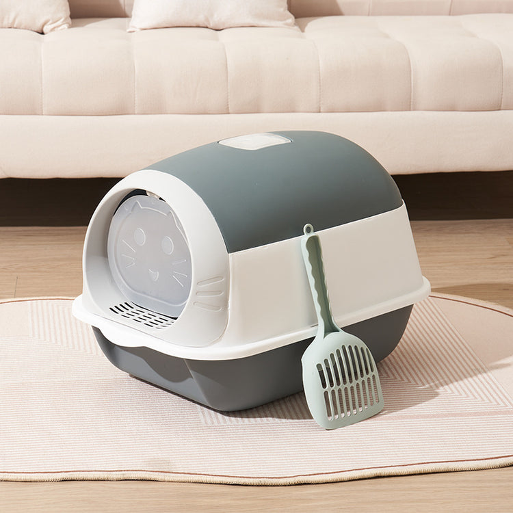 NEW LARGE SIZE ENCLOSED LITTER BOX