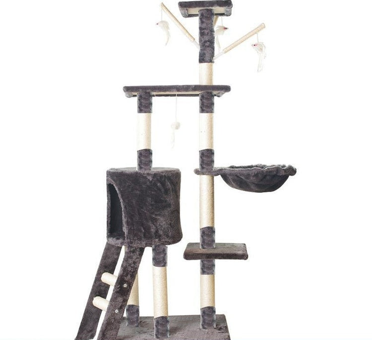 5 Story Cat Climbing Tree