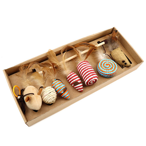 Cat toy collection set