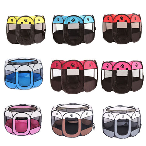 LARGE SIZE Pet tent Oxford cloth resistant to scratch foldable cage XXL