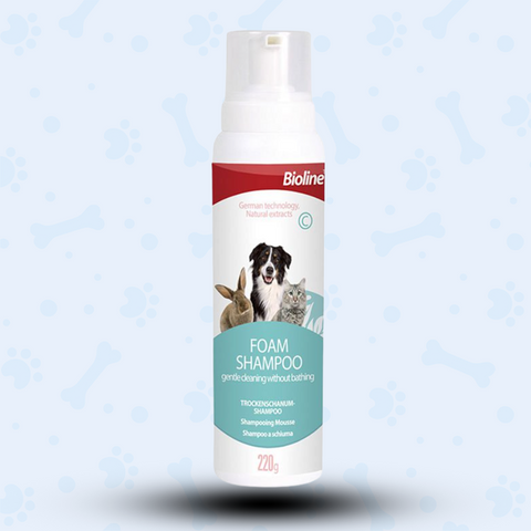 BIOLINE - FOAM SHAMPOO CLEANING WATER-FREE 220g
