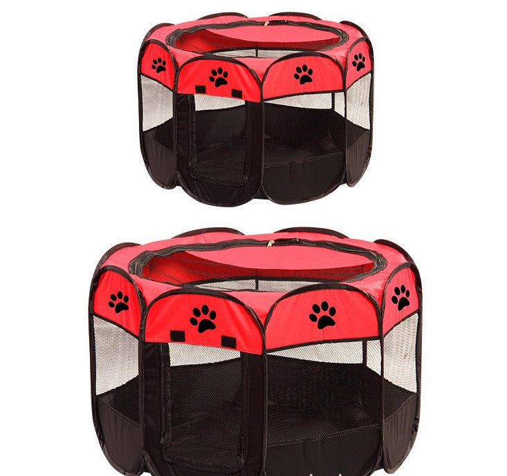 LARGE SIZE Pet tent Oxford cloth resistant to scratch foldable cage XXL