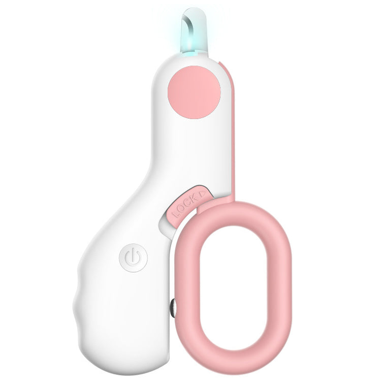 Pet nail clipper cat dog nail clipper with LED