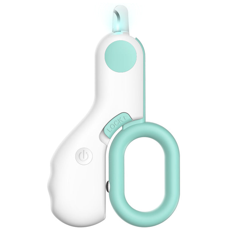 Pet nail clipper cat dog nail clipper with LED