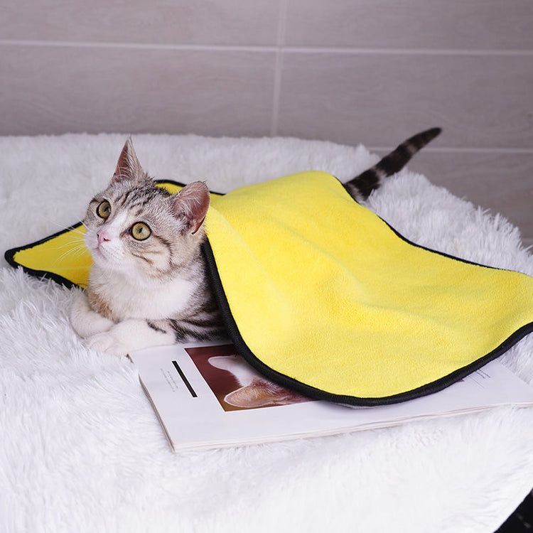 Pet towel quick-drying bath towel soft absorbent