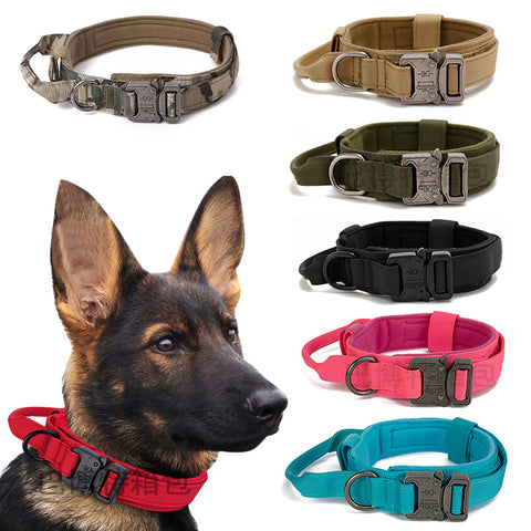 Tactical dog collar