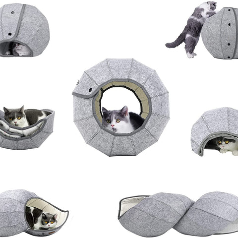 Foldable Cat Tunnel Cave