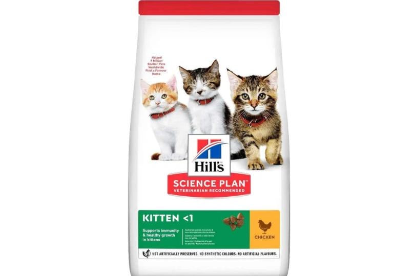 Hills Kitten Care with chicken cat dry food 1.5 KG