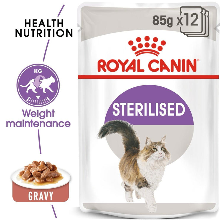 Royal canin pouch sterilised 12 pcs