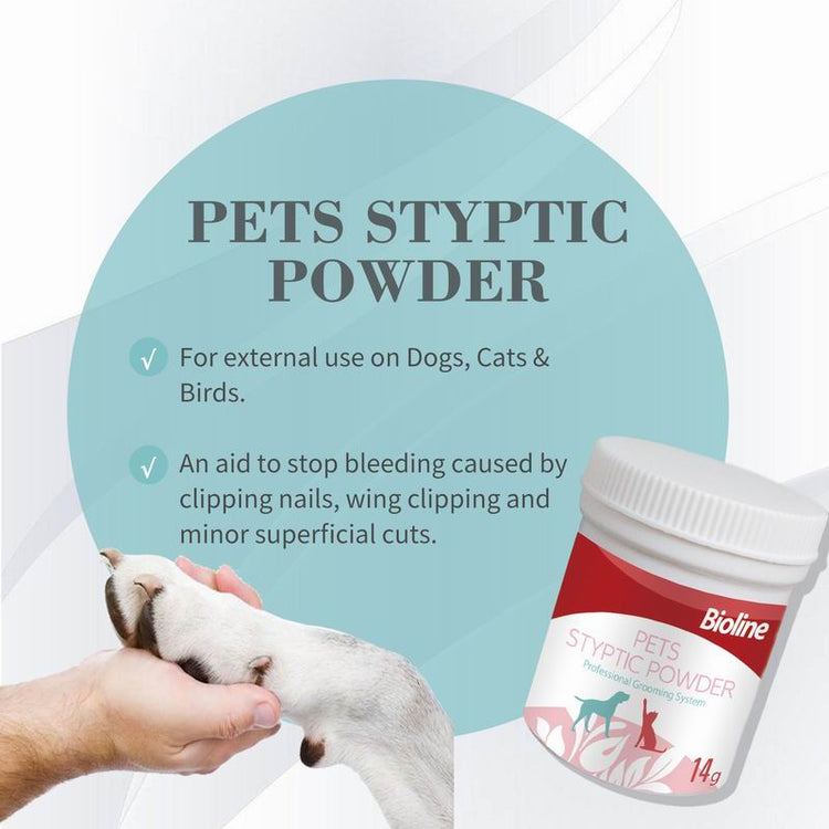 BIOLINE Pets styptic powder 14g