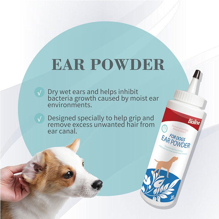 Bioline Ear Powder for dogs 30grams