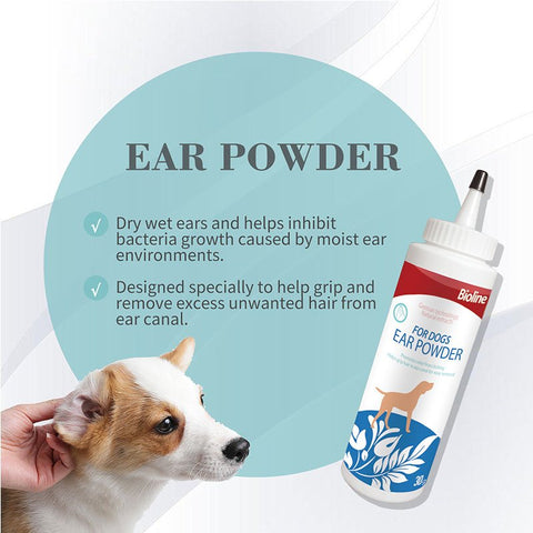 Bioline Ear Powder for dogs 30grams