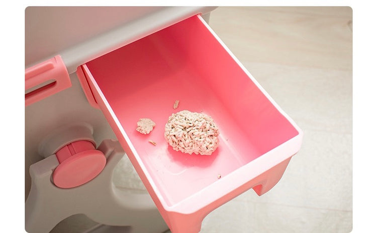 Semi Automatic Cat litter box