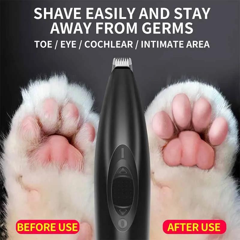 Pet paw shaving machine