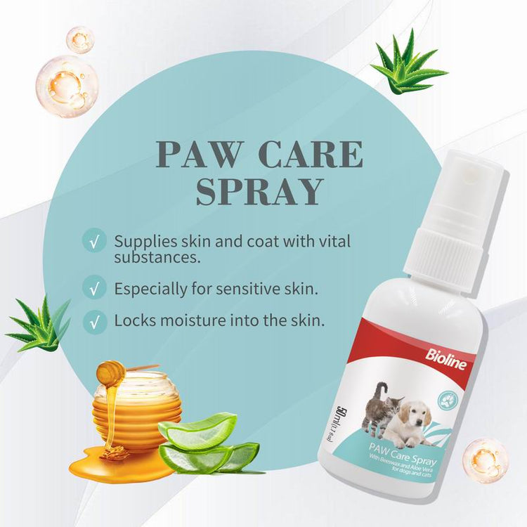 BIOLINE Pet spray - Paw care spray CATS AND DOGS 50ML