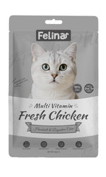 Felina cat treat Multivitamin formula Fresh Chicken packaging 4pcs 15g for hairball control and digestive care and hypoallergenic formula