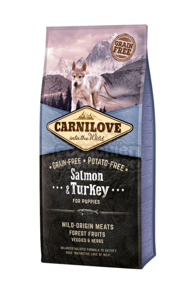 Carnilove puppy Salmon and Turkey 12kg