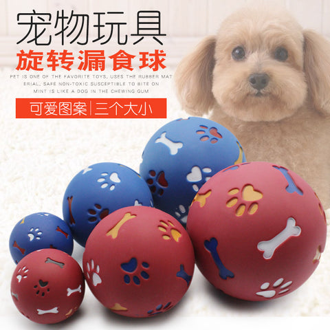 Dog toy food ball
