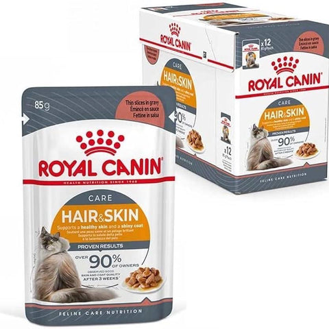 Royal canin pouch hair & skin 12 pcs