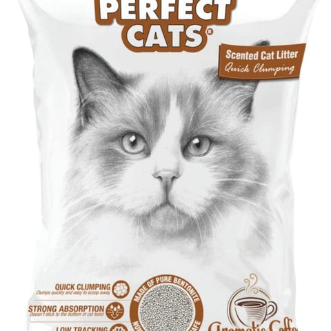 Perfect Cats - Cat Litter 10L Coffee Scented