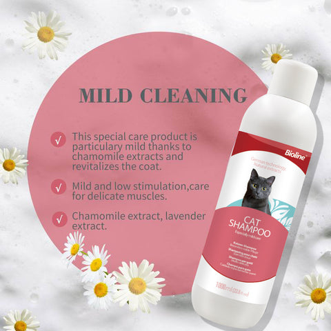 BIOLINE SHAMPOO CAT SPECIAL CARE 1LTR