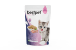 BestPet Pouch 24pcs KITTEN Chunks in Jelly Chicken Pouch