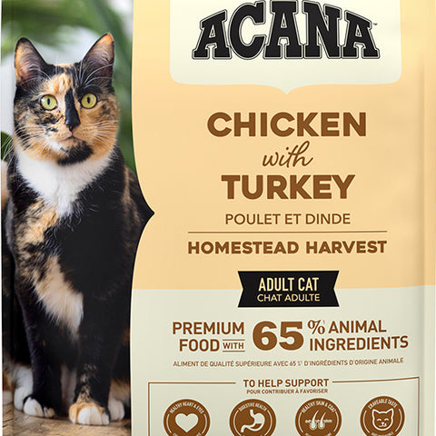 Acana Chicken with Turkey Adult Cat dry food