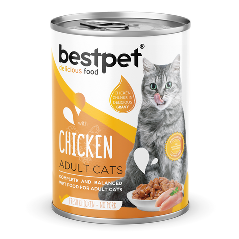 BestPet 12PCS 400G Adult Chicken