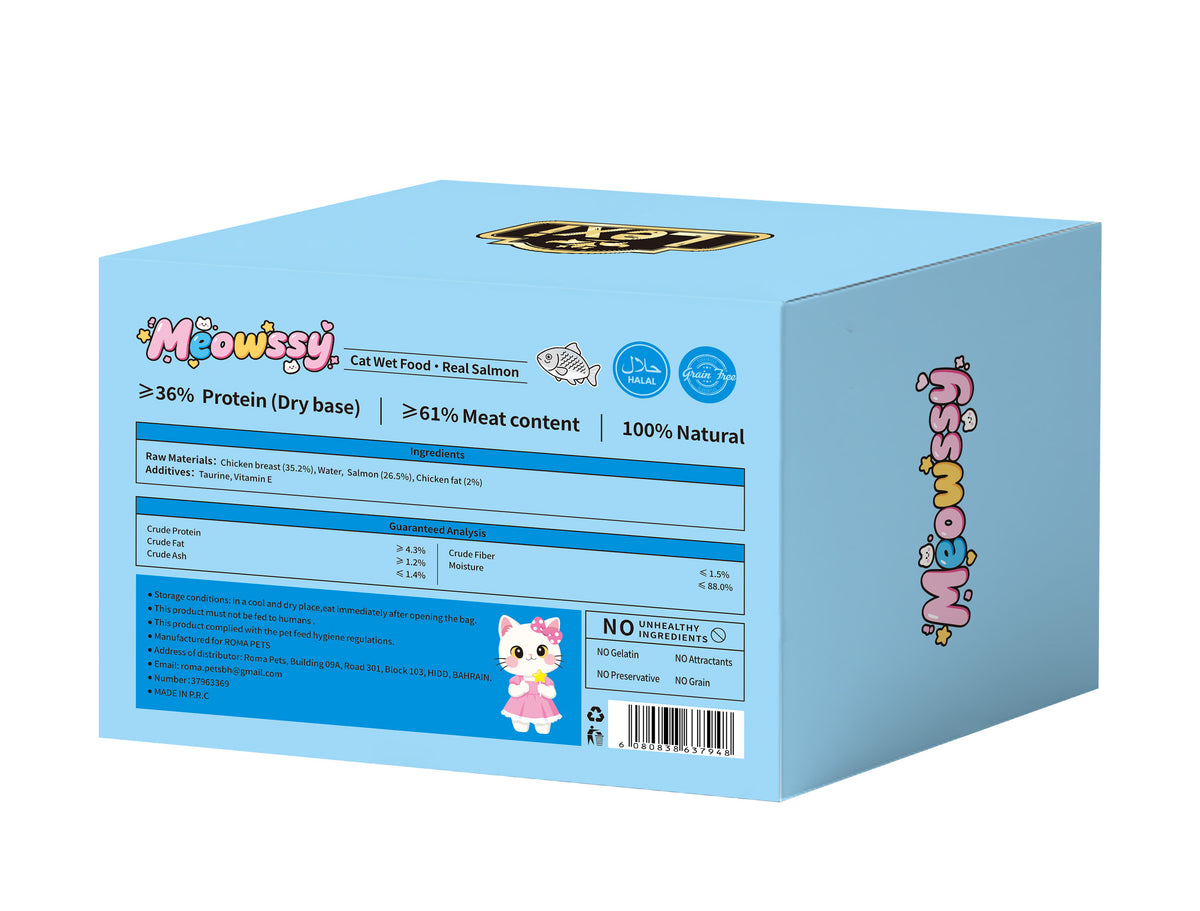 Meowssy Sweetie Time Salmon 60 pcs 15g Treat