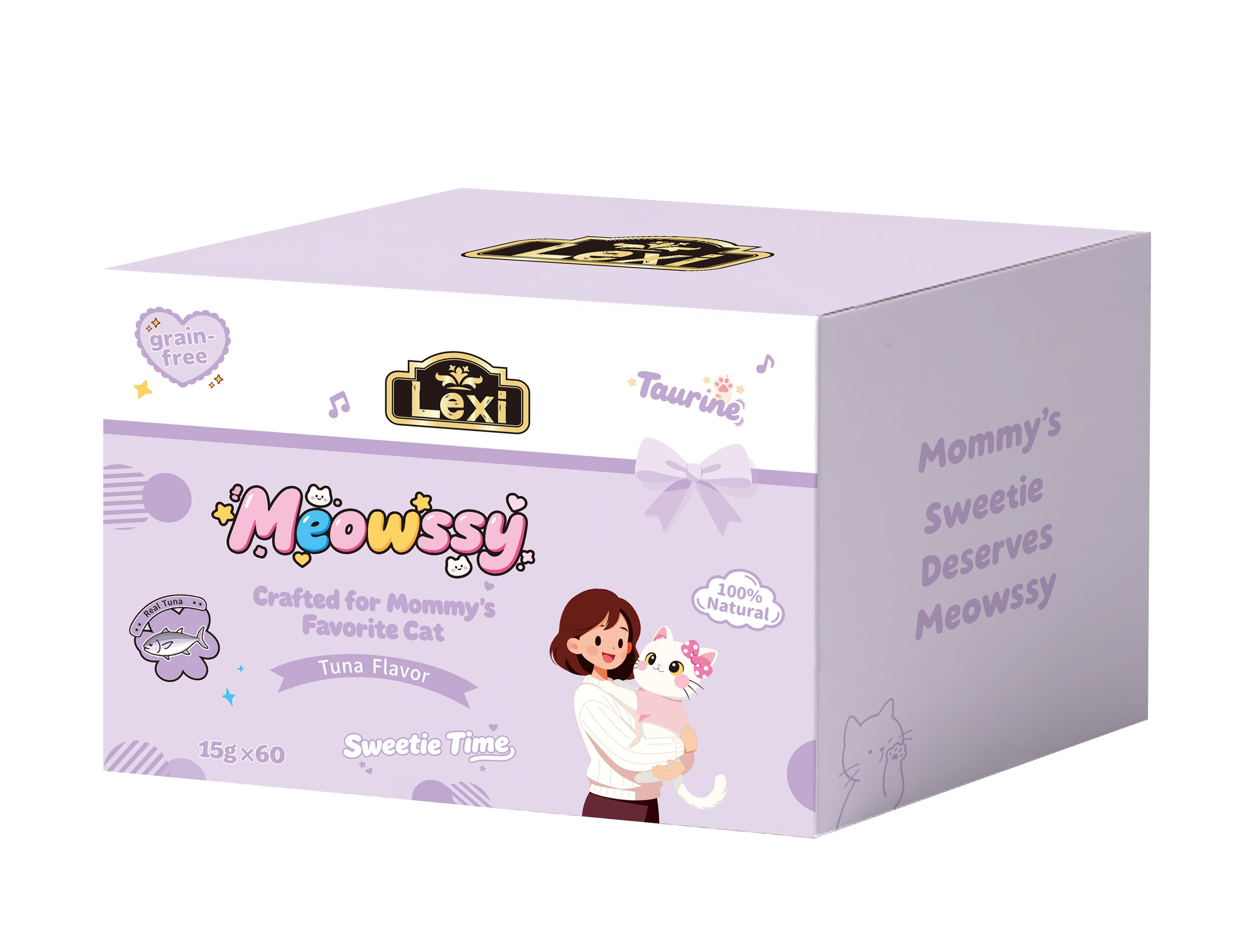 Meowssy Sweetie Time Tuna 60 pcs 15g treat