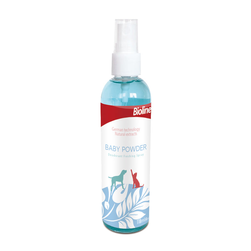 BIOLINE PERFUME spray - Baby powder scent for cats and dogs