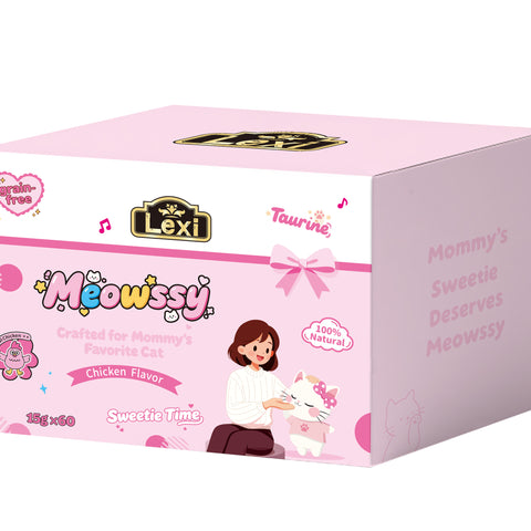 Meowssy Sweetie Time Chicken 60 pcs 15g Treat