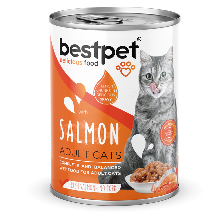 BestPet 12 pcs 400g Adult Salmon