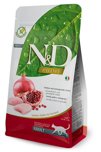 N&D Farmina ADULT Cat POM&CHICKEN Food 1.5 KG