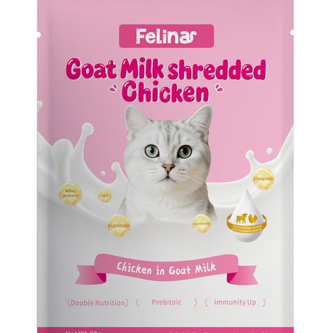 Felina Fresh Chicken in Goat Milk 12 pcs  80g