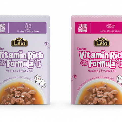 MIX LEXI CHUNKS CHICKEN AND SALMON 24 pcs