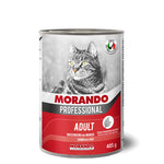 Morando Beef Chunks cat food 12 pcs 405g